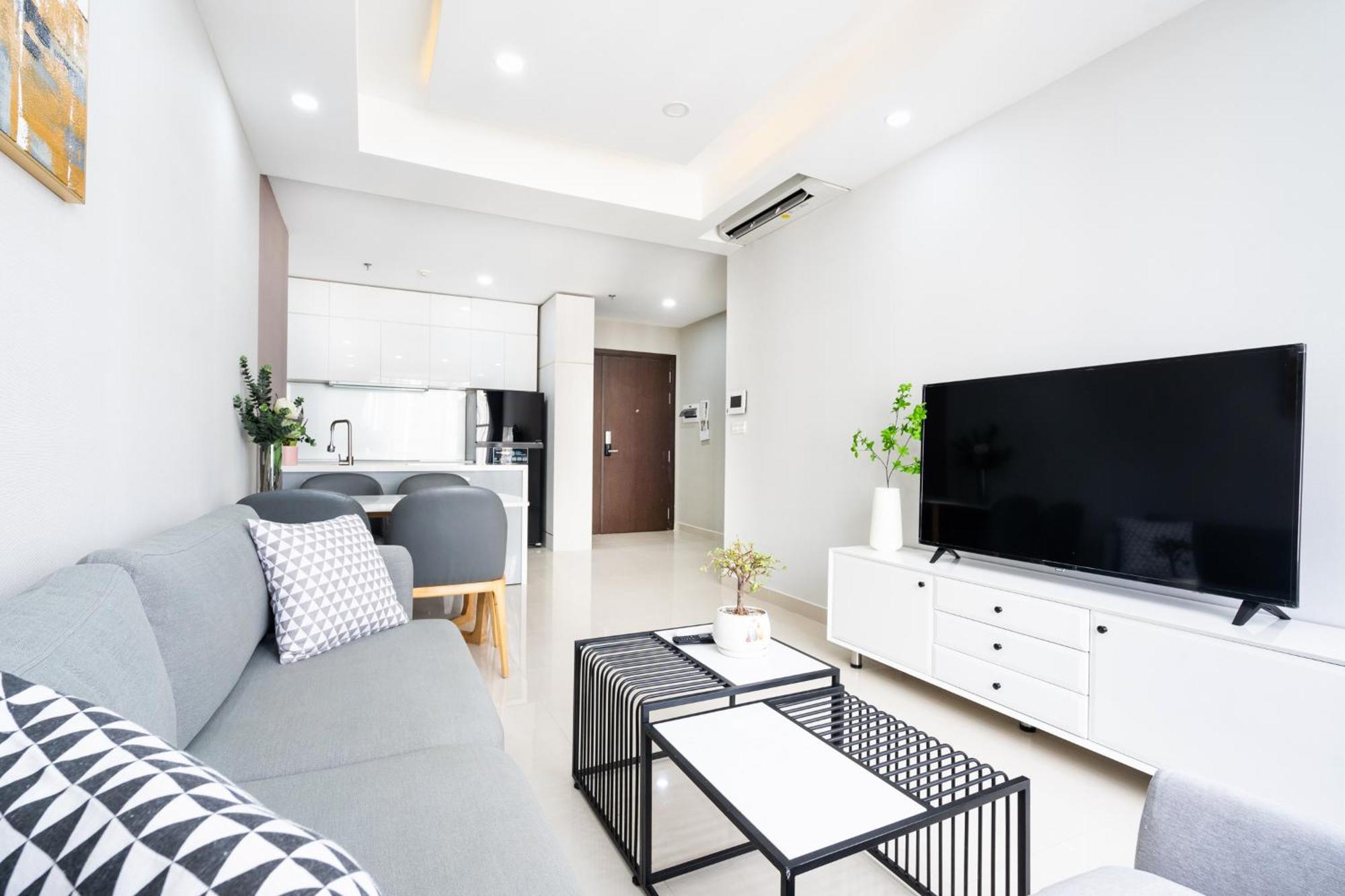 Min' Apartment - Rivergate Residence Downtown Bui Vien - Free Pool Ho Chi Minh-staden Exteriör bild