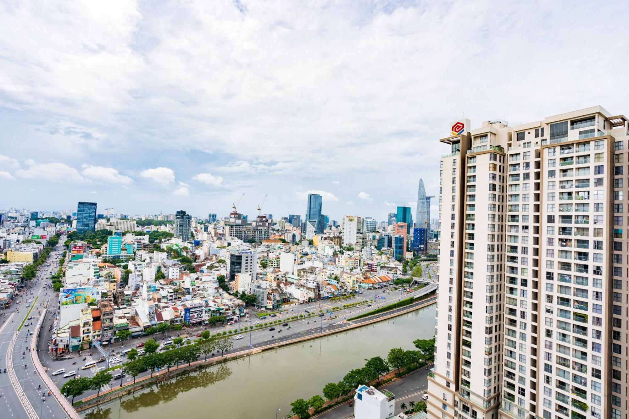 Min' Apartment - Rivergate Residence Downtown Bui Vien - Free Pool Ho Chi Minh-staden Exteriör bild