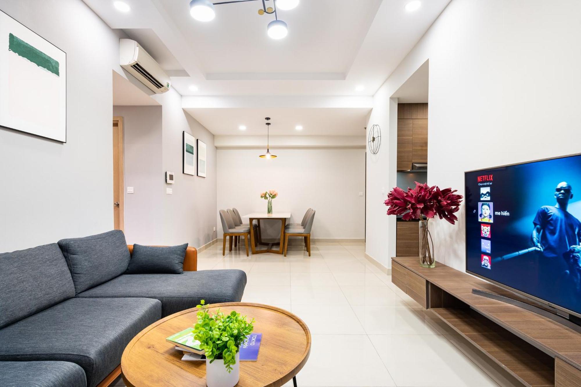 Min' Apartment - Rivergate Residence Downtown Bui Vien - Free Pool Ho Chi Minh-staden Exteriör bild