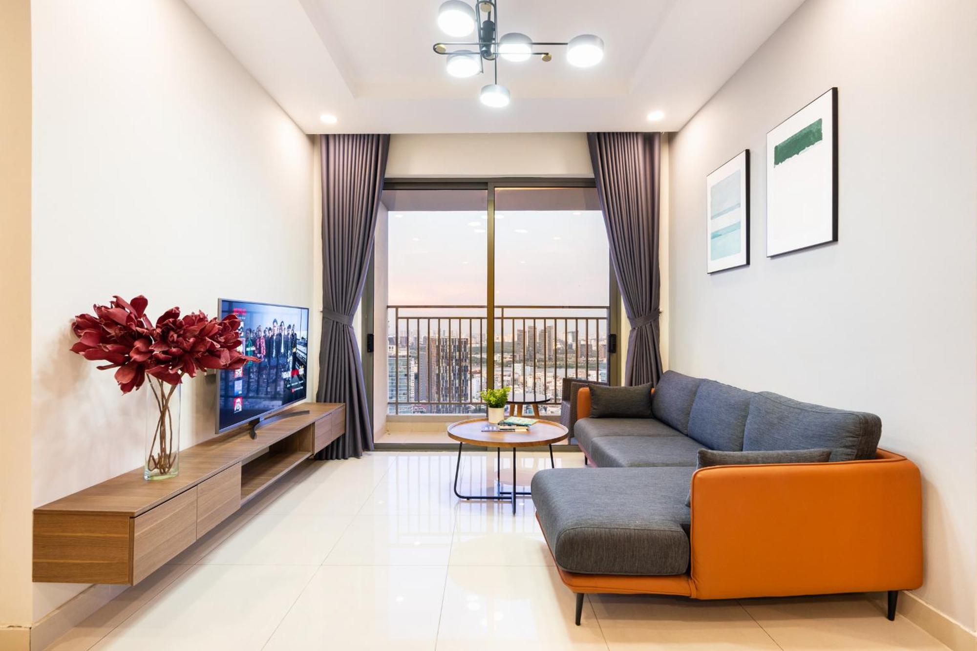 Min' Apartment - Rivergate Residence Downtown Bui Vien - Free Pool Ho Chi Minh-staden Exteriör bild