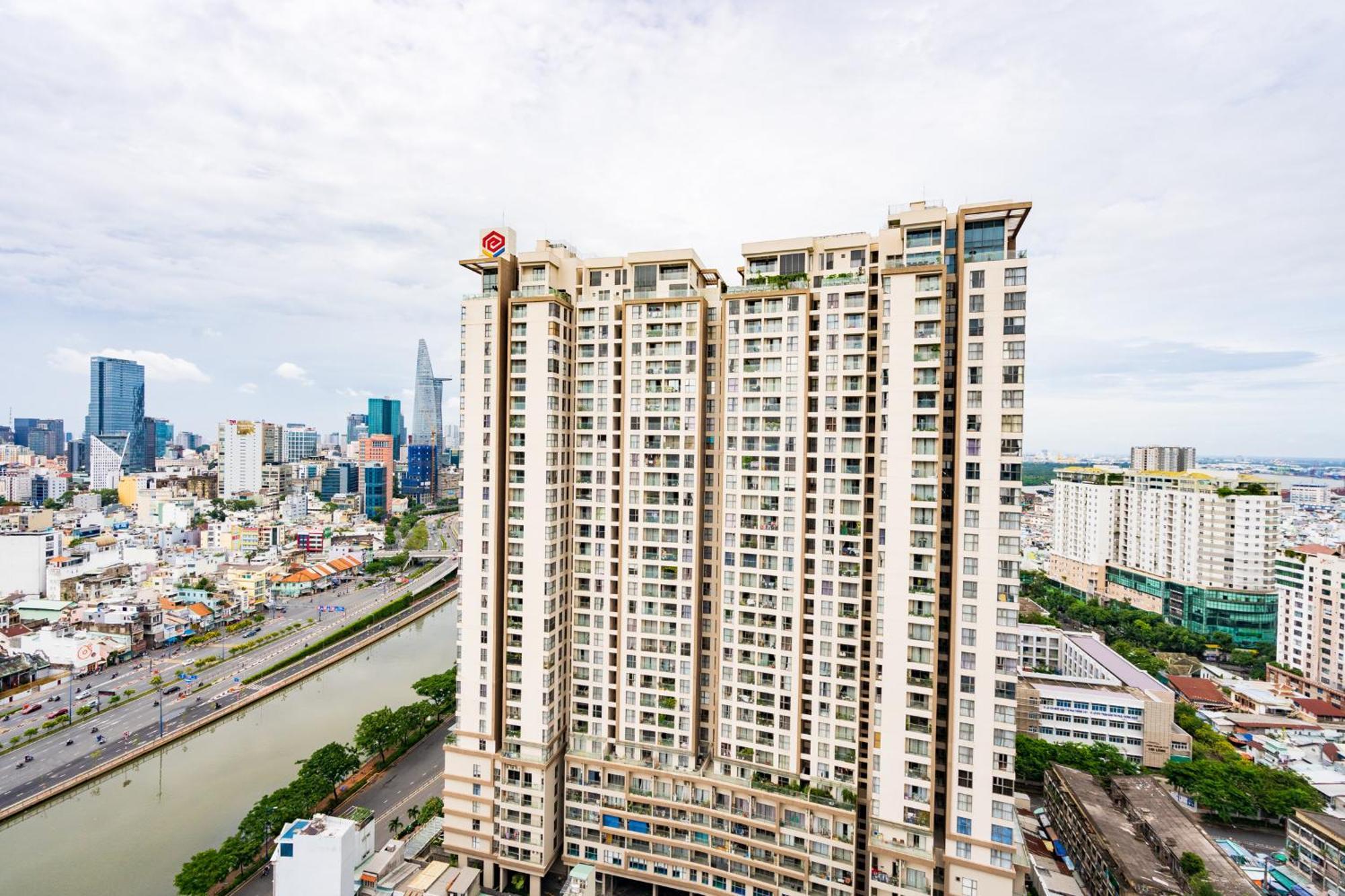 Min' Apartment - Rivergate Residence Downtown Bui Vien - Free Pool Ho Chi Minh-staden Exteriör bild